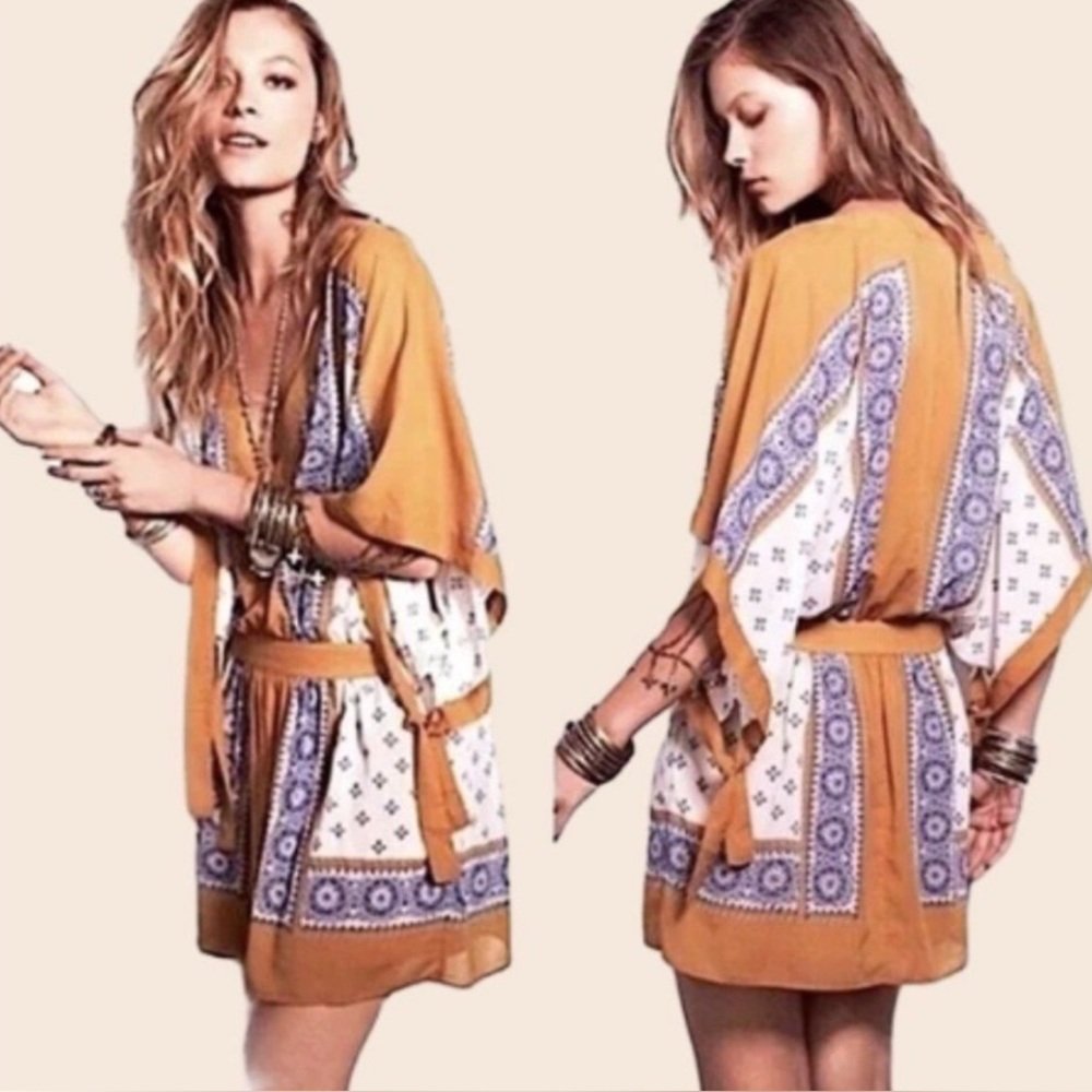 Free People Santa Cruz mini dress xs